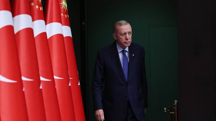 الرئيس التركي "رجب طيب أردوغان"