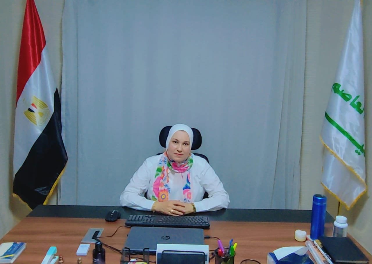 "د.آية رضوان" الرئيس التنفيذي لمؤسسة العاصم للتنمية