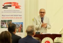 السفير التركي في القاهرة "صالح موطلو شن"
