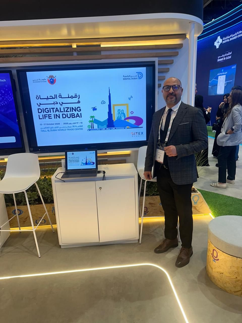 المهندس "حاتم القاضي" الرئيس التنفيذي لشركة Diamond Professional Consultants