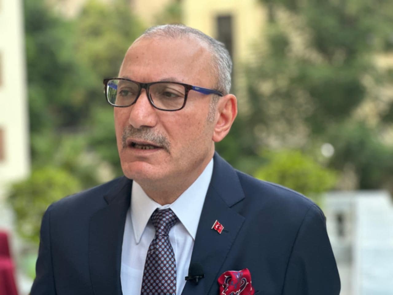 السفير التركي بالقاهرة "صالح موطلو شن"