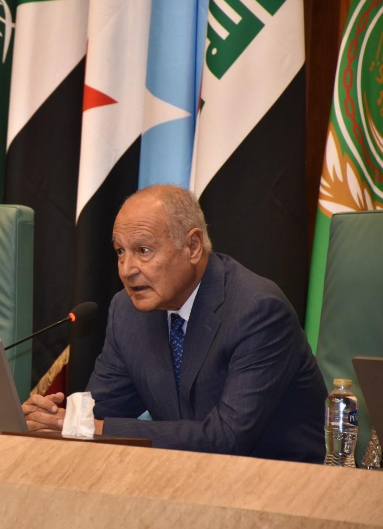 "أحمد أبو الغيط" الأمين العام لجامعة الدول العربية
