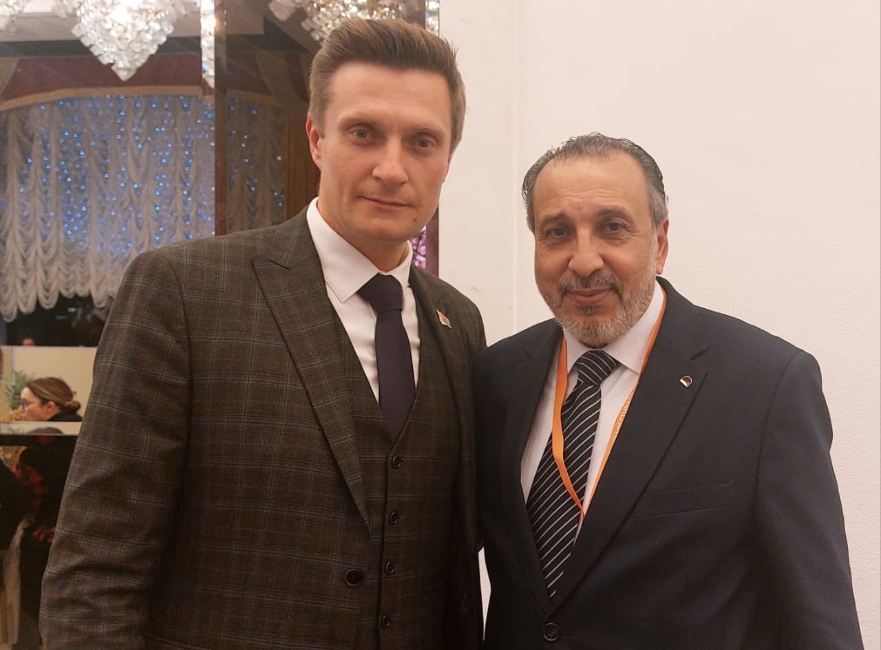 جاد مع وزير الثقافة البيلاروسي