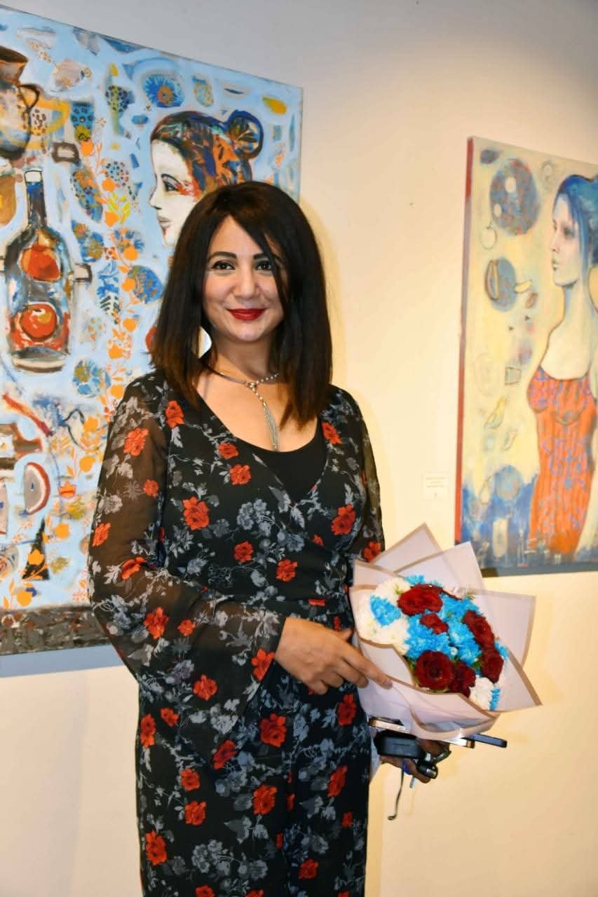 الفنانة التشكيلية والناقدة "شيماء محمود رحيم"