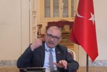 السفير "صالح موطلو شن" السفير التركى بالقاهرة