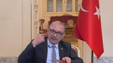 السفير "صالح موطلو شن" السفير التركى بالقاهرة