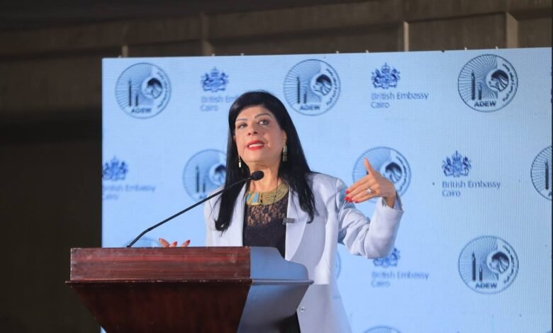 الدكتورة إيمان بيبرس رئيسة مجلس إدارة جمعية نهوض وتنمية المرأة