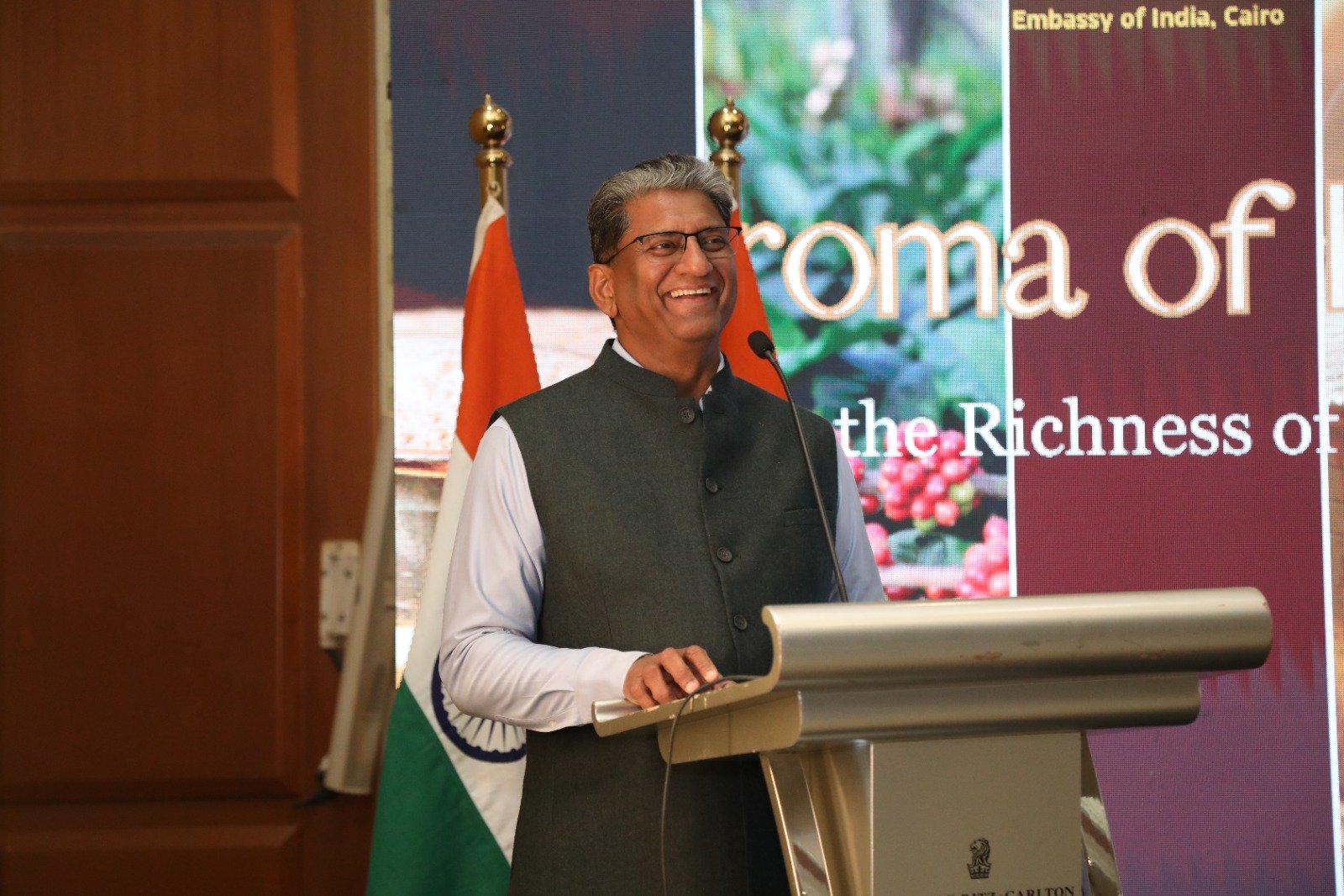 سفير الهند بالقاهرة "سوريش ك. ريدي"