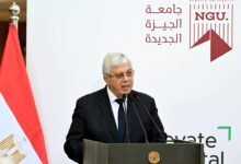 الدكتور محمد أيمن عاشور وزير التعليم العالي والبحث العلمي، رئيس المجلس الأعلى للمستشفيات الجامعية