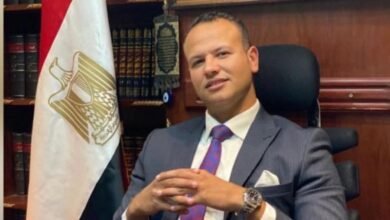 المحامى "مهاب محمد عثمان" والمستشار القانوني للنادي الأهلي