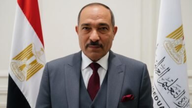 "د.جودة غانم" رئيس قطاع التعليم وأمين المجلس الأعلى لشئون المعاهد