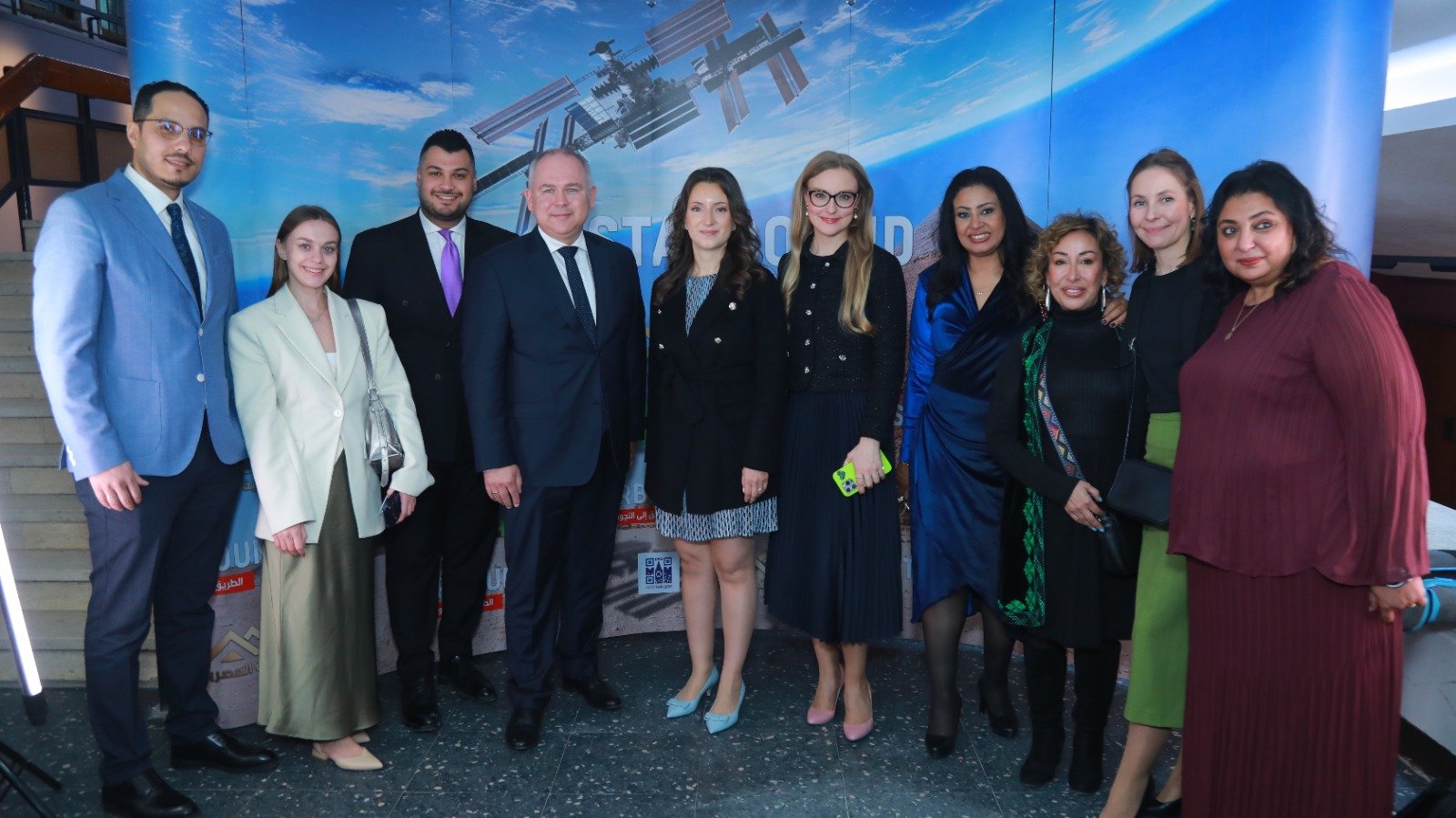   "مايا مناع" مع الاعلاميين المصريين