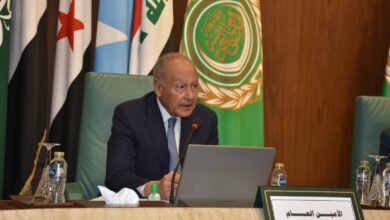 "أحمد أبو الغيط" الأمين العام لجامعة الدول العربية