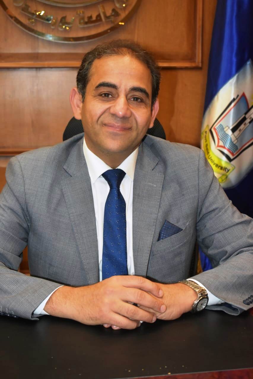 "أ.د.شريف صالح" رئيس جامعة بورسعيد
