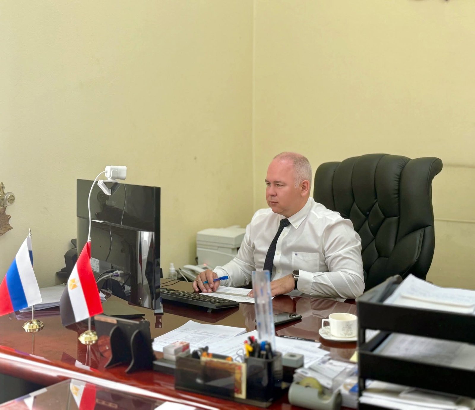 "د.فاديم زايتشيكوف" مدير المراكز الثقافية الروسية في مصر