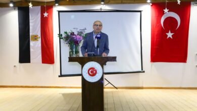 "صالح موطلو شن" سفير تركيا بالقاهرة