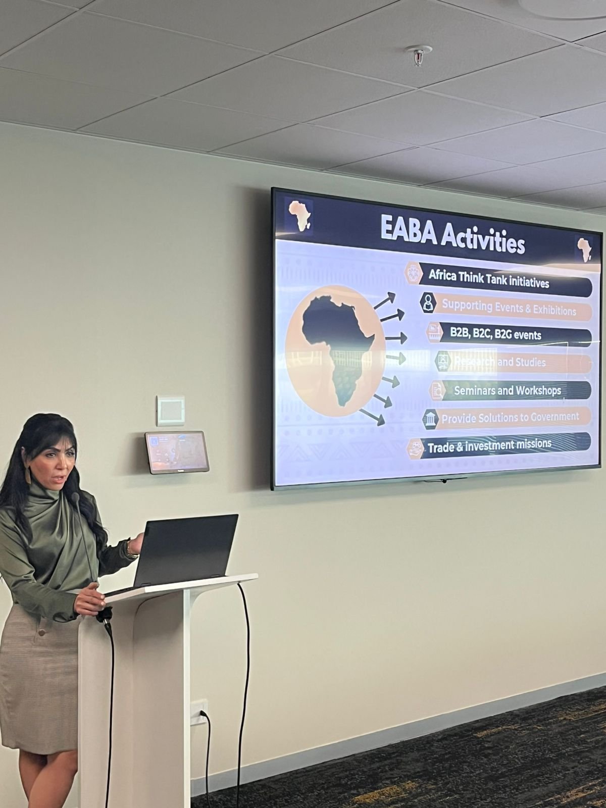 "صوفي الديهي" عضو جمعية رجال الأعمال المصريين الأفارقة ورئيسة لجنة العمل والمسئولية المجتمعية بالجمعية