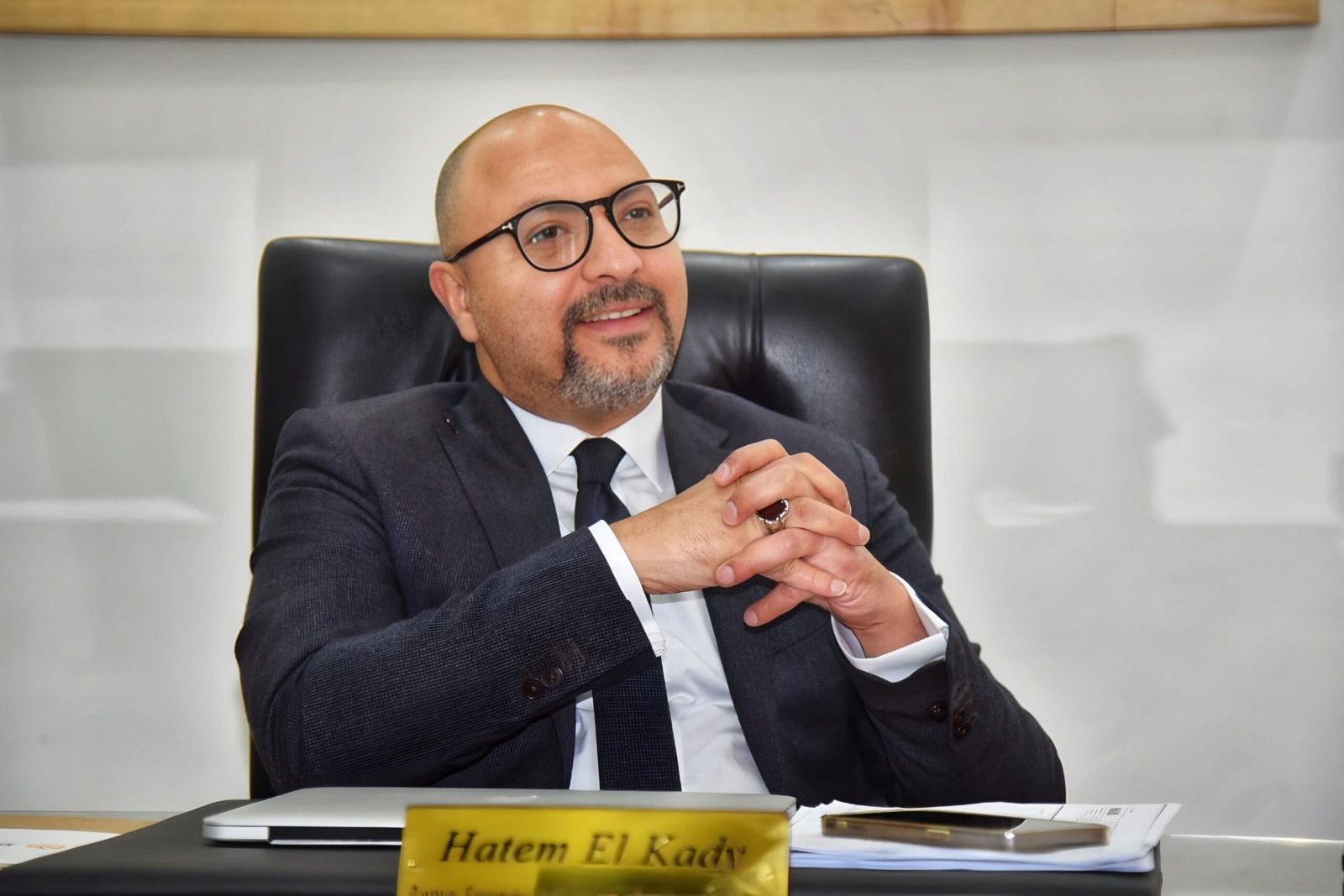 المهندس "حاتم القاضي" المؤسس والرئيس التنفيذي لشركة "دياموند" (Diamond Professional Consultants