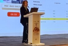 "د.إيناس شلتوت" أستاذ أمراض الباطنة والسكر ورئيس المؤتمر