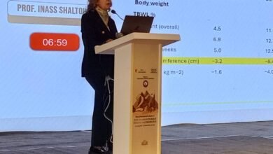 "د.إيناس شلتوت" أستاذ أمراض الباطنة والسكر ورئيس المؤتمر