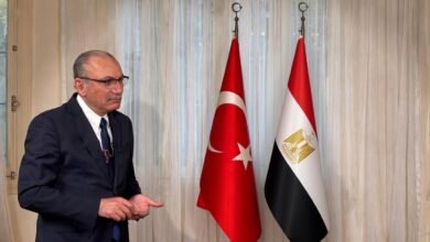 السفير التركى بالقاهرة "صالح موطلو شن"