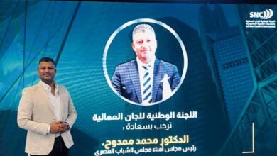 "د.محمد ممدوح" رئيس مجلس الشباب المصري