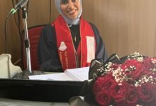 "يمنى ناصر" المعيدة بالمعهد العالي للدراسات النوعية بالهرم