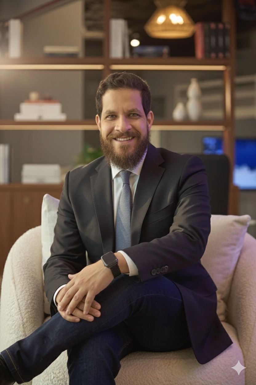 المهندس "رامي صالح" المؤسس والرئيس التنفيذي لشركة CHIC HOMZ