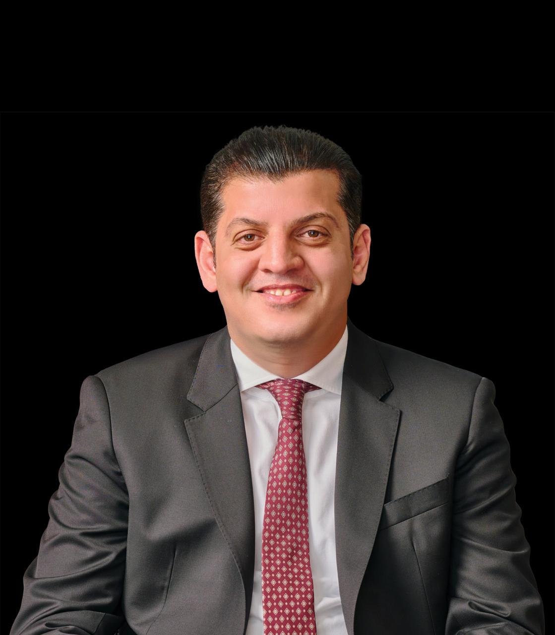 النائب "باسم بهاء" عضو مجلس النواب ورئيس مجلس إدارة شركة Arab Security