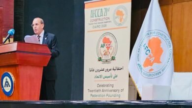 السفير "محند صالح لعجوزي" الأمين العام المساعد لجامعة الدول العربية - مدير عام الصندوق العربي للمعونة الفنية للدول الأفريقية