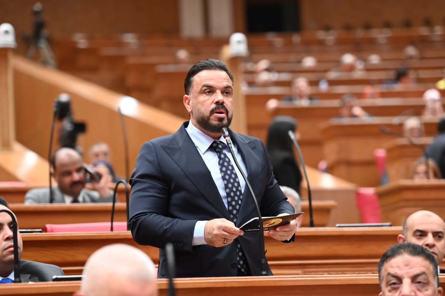 النائب "محمد مجاهد" رئيس لجنة الشباب والرياضة بمجلس النواب