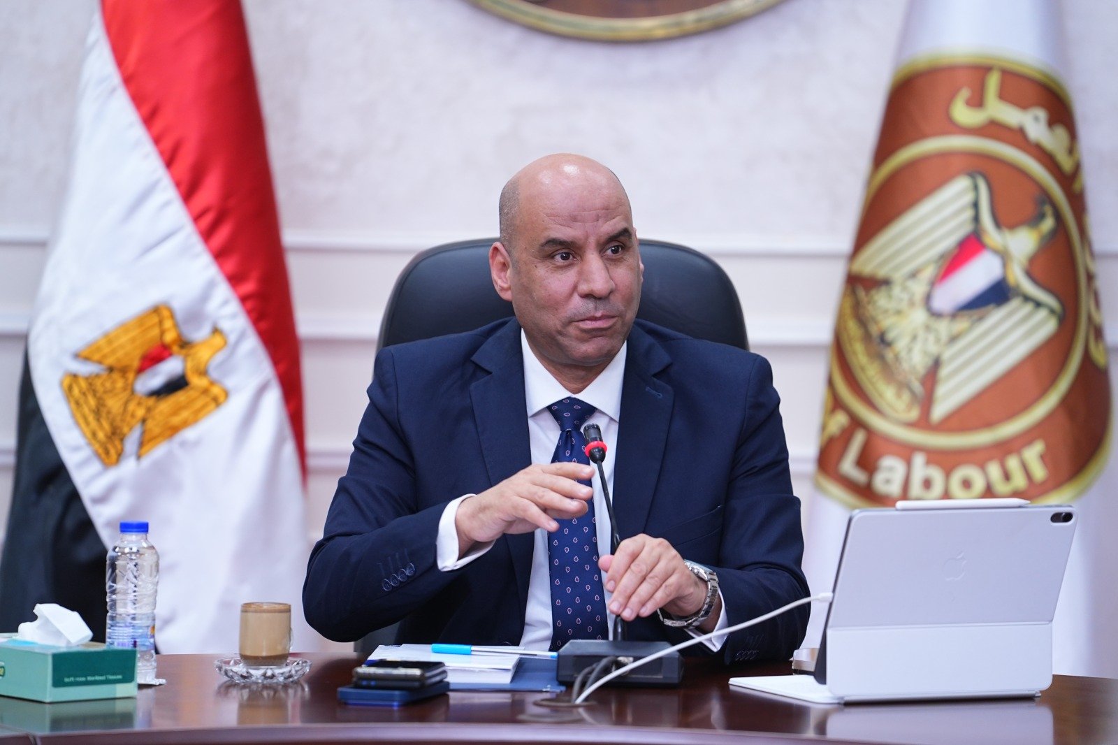 وزير العمل "حسن رداد"