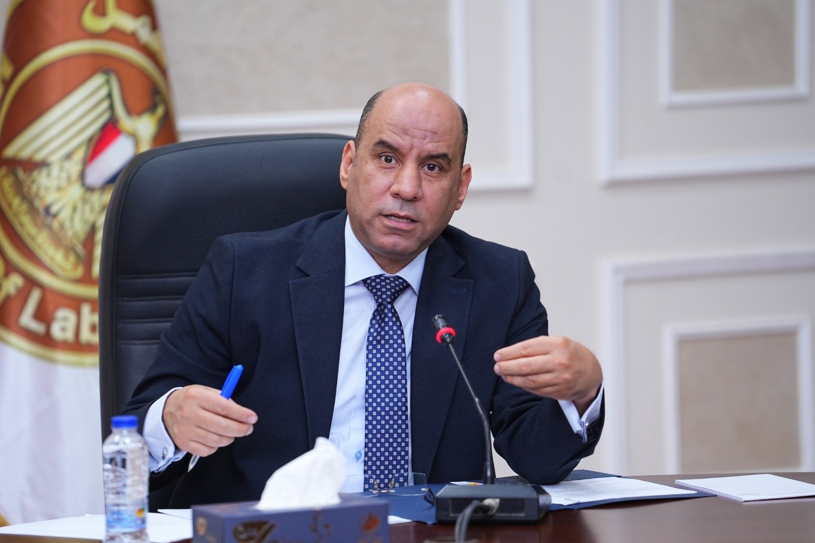 وزير العمل "حسن رداد"
