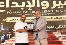 تكريم الكاتب الصحفي والإعلامى "أيمن وصفى" رئيس تحرير "جورنال اونلاين"