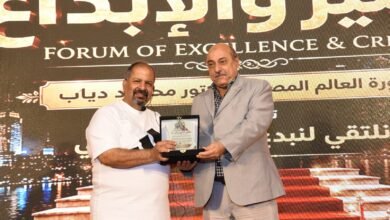تكريم الكاتب الصحفي والإعلامى "أيمن وصفى" رئيس تحرير "جورنال اونلاين"