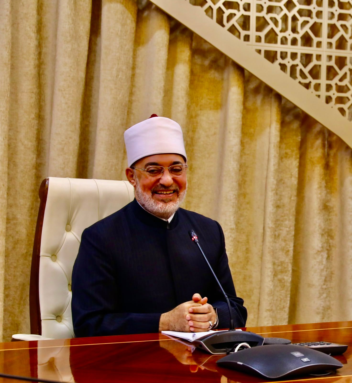 الأستاذ الدكتور نظير محمد عياد، مفتي الجمهورية، رئيس الأمانة العامة لدور وهيئات الإفتاء في العالم