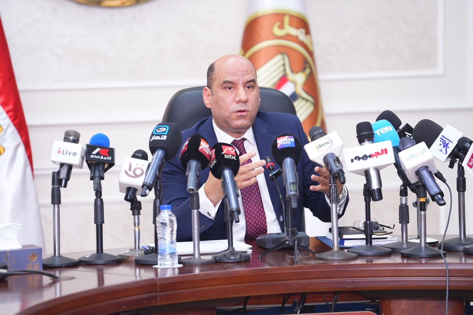 وزير العمل "حسن رداد"