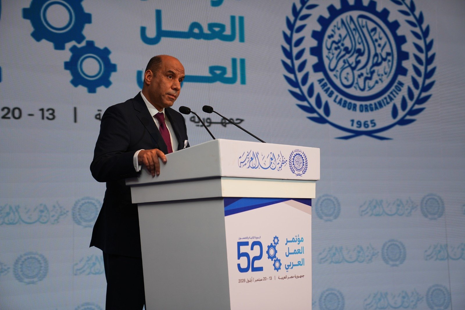 وزير العمل ورئيس مجلس إدارة منظمة العمل العربية "حسن رداد"