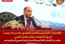"حسن رداد" وزير العمل المصري