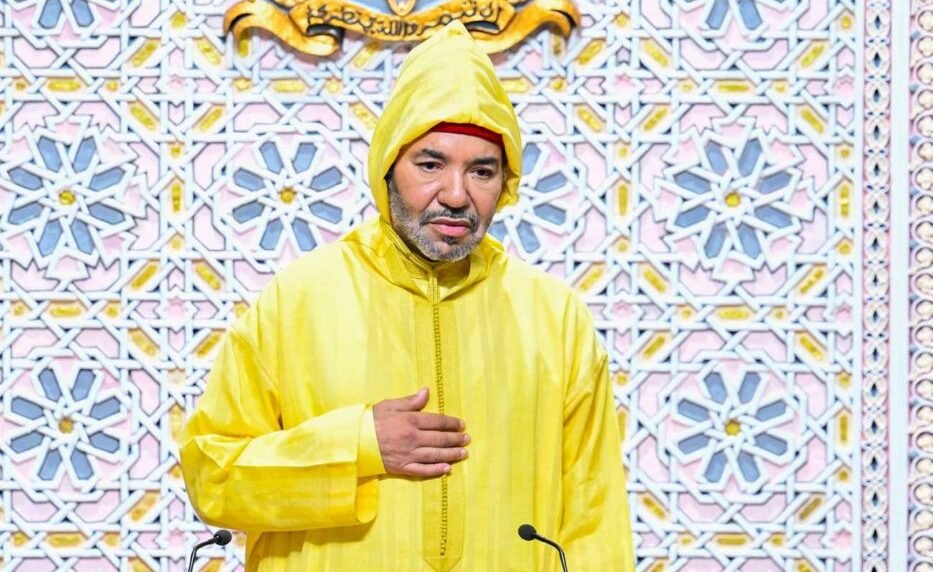 العاهل المغربي الملك "محمد" السادس