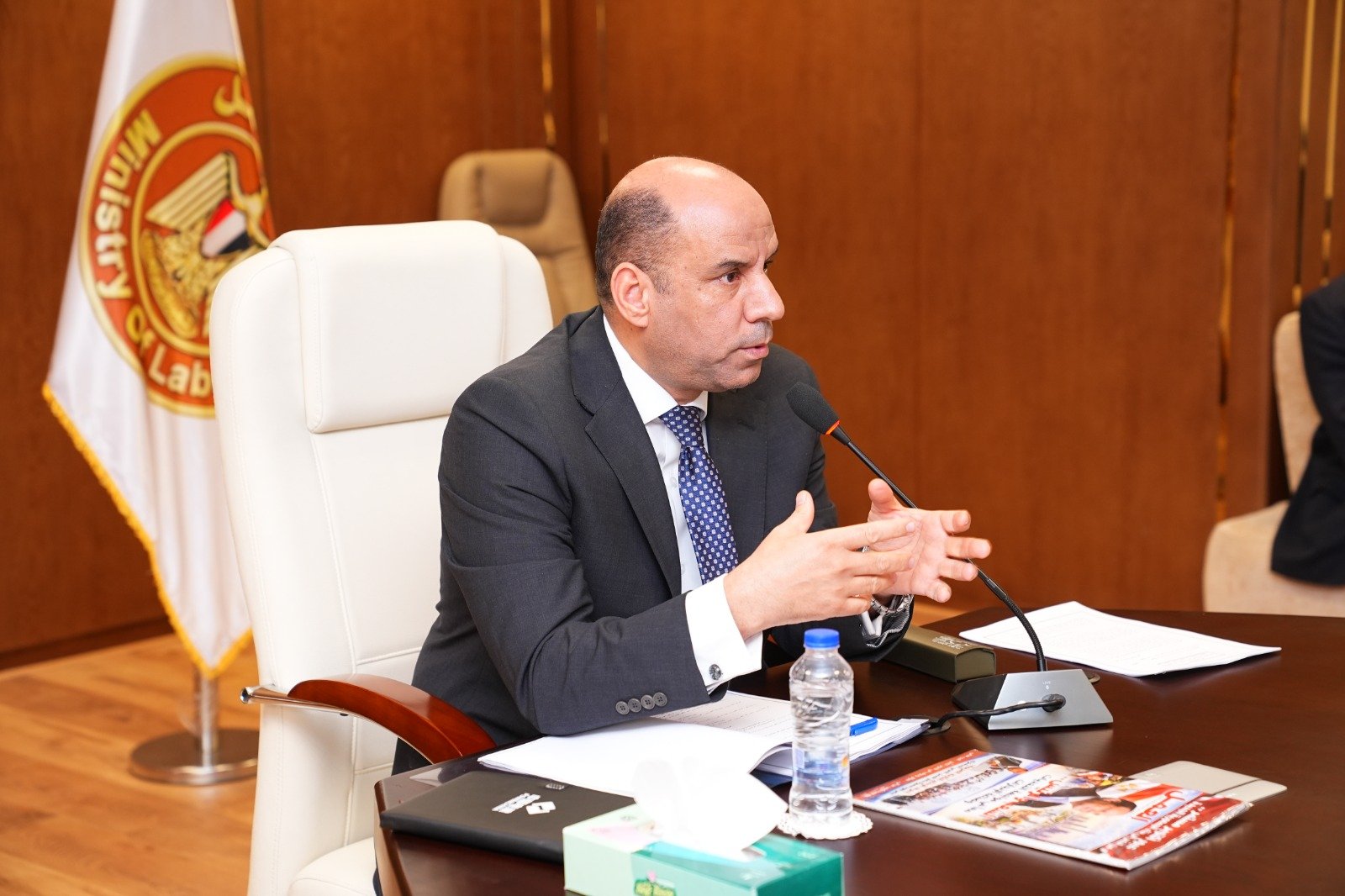 "حسن رداد" وزير العمل