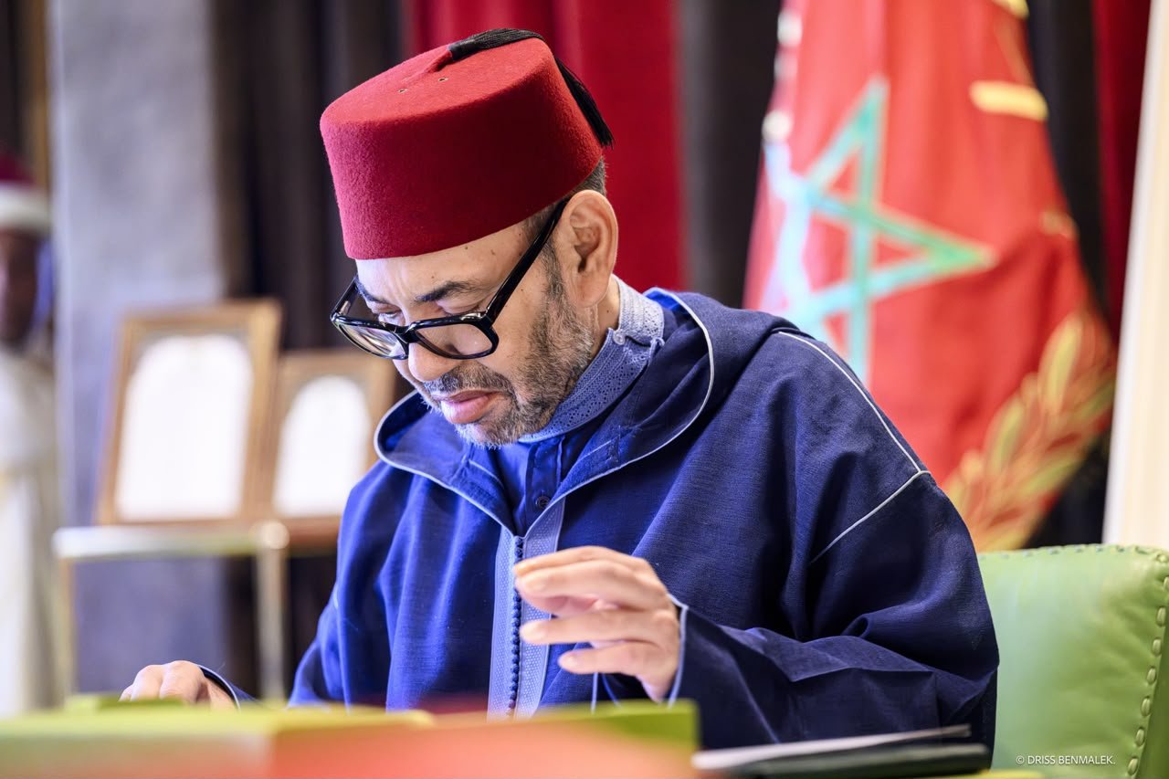 العاهل المغربي الملك "محمد السادس"